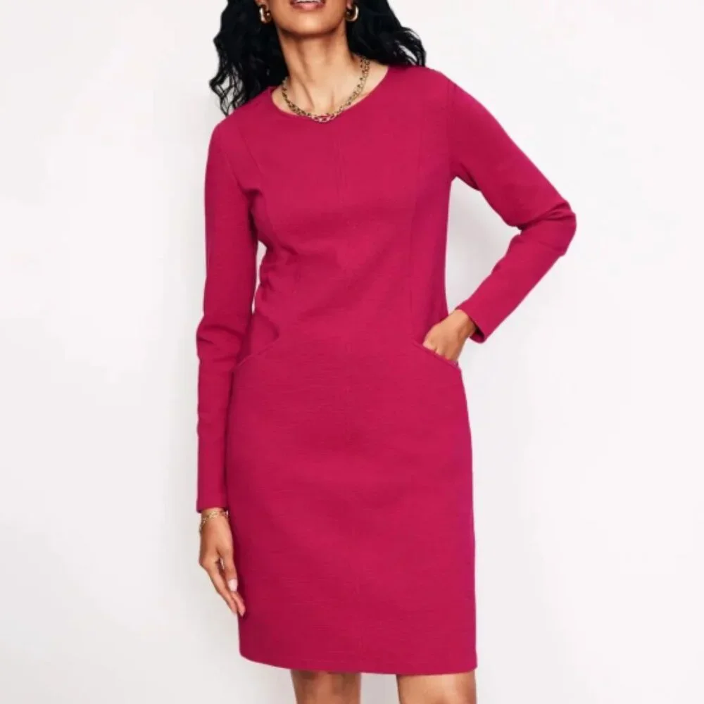 NWT Boden Ellen Ottoman Dress Size 4R - Picture 2 of 3